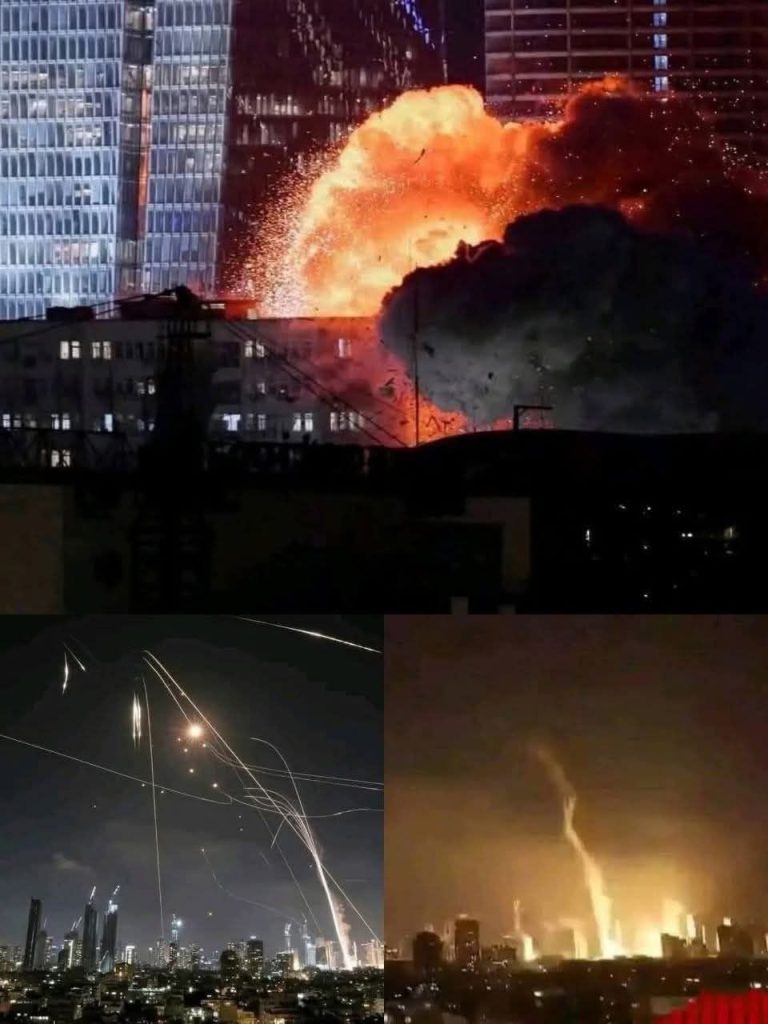 🔴 BREAKING: Israel Under Massive Attack – Sirens Sound Across Cities, Explosions Reported 🚨🇮🇱
